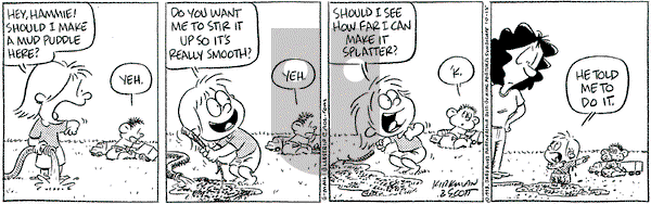 Baby Blues on Thursday October 15, 1998 Comic Strip