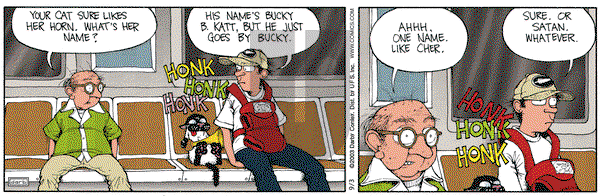 Get Fuzzy on Wednesday September 3, 2003 Comic Strip