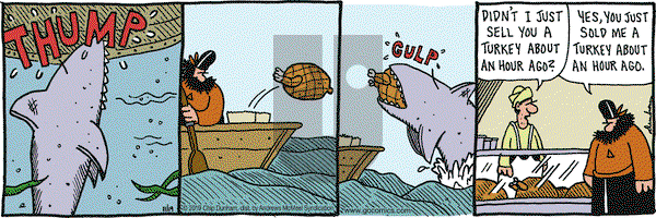 Overboard on Tuesday November 19, 2019 Comic Strip