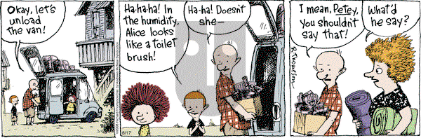 Cul de Sac on Friday August 17, 2018 Comic Strip