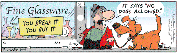 Frank and Ernest - Friday March 9, 2007 Comic Strip