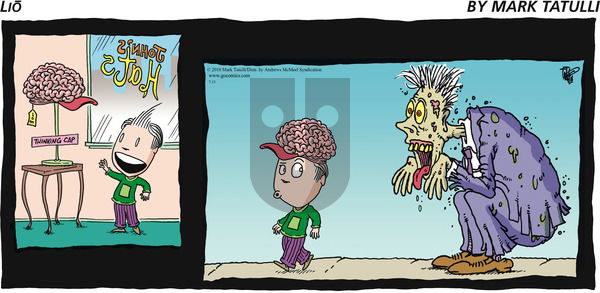 Lio on Sunday July 15, 2018 Comic Strip