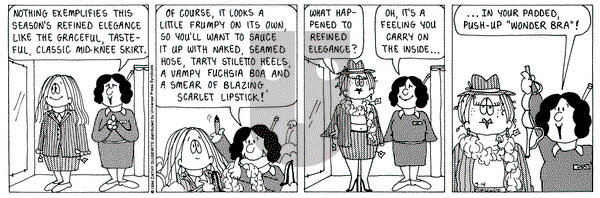 Cathy Classics on Wednesday September 14, 1994 Comic Strip