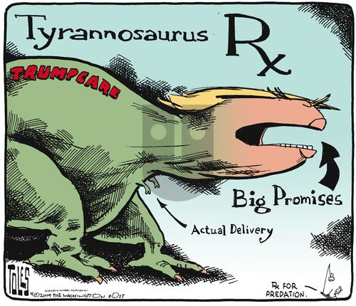 Tom Toles on Sunday April 7, 2019 Comic Strip