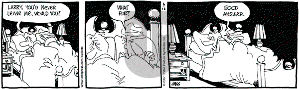 The Buckets on Saturday June 16, 2007 Comic Strip