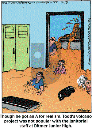 Close to Home on Wednesday November 18, 2015 Comic Strip