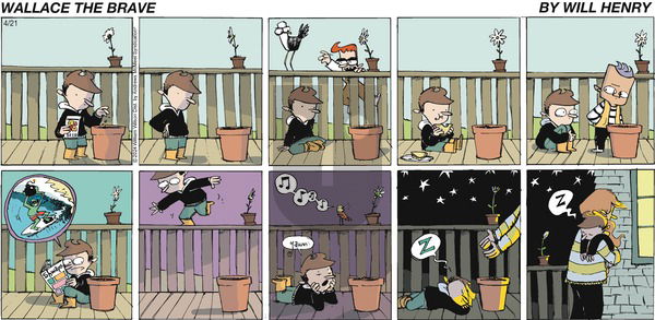 Wallace the Brave - Sunday April 21, 2024 Comic Strip