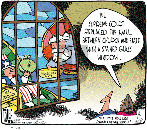 Tom Toles on Wednesday June 28, 2017 Comic Strip