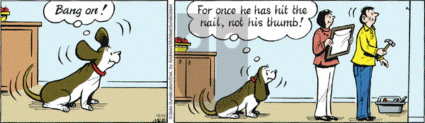 Fred Basset on Thursday October 10, 2019 Comic Strip