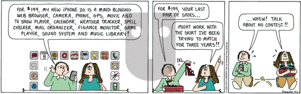 Cathy Classics on Wednesday August 6, 2008 Comic Strip