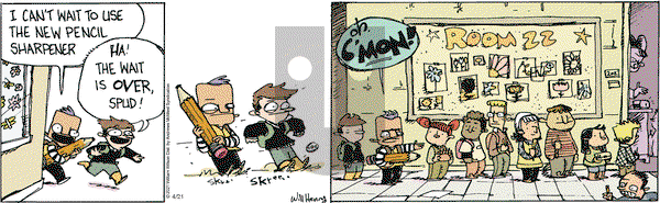 Wallace the Brave on Wednesday April 21, 2021 Comic Strip