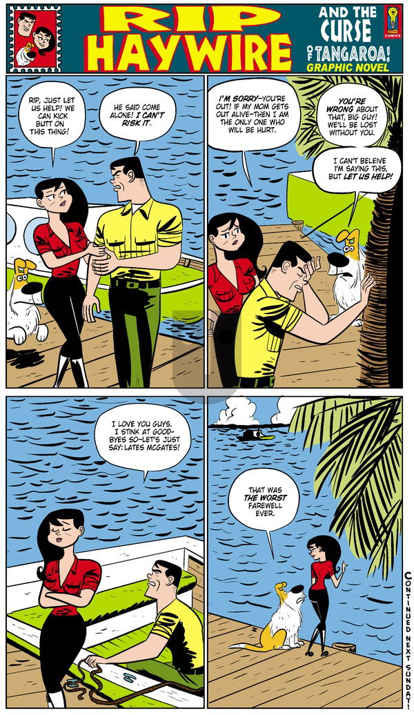Rip Haywire on Sunday December 28, 2014 Comic Strip
