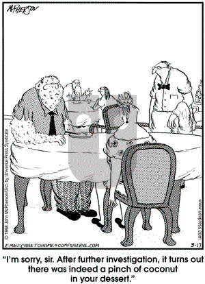 Close to Home on Tuesday March 17, 1998 Comic Strip