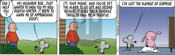 Pearls Before Swine on Thursday August 14, 2014 Comic Strip