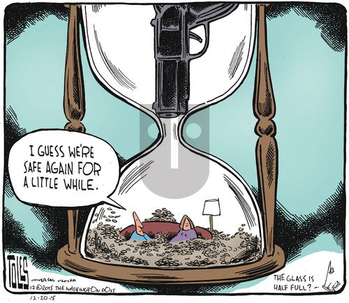 Tom Toles on Sunday December 20, 2015 Comic Strip