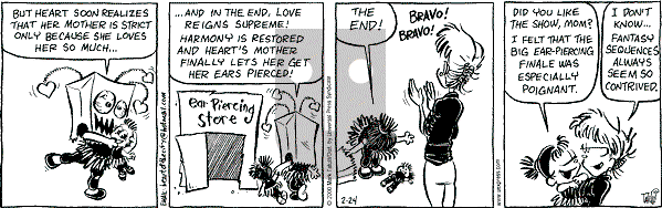 Heart of the City on Thursday February 24, 2000 Comic Strip