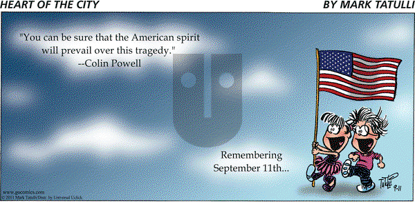 Heart of the City on Sunday September 11, 2011 Comic Strip