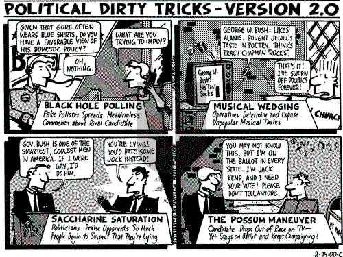 Ted Rall on Monday February 28, 2000 Comic Strip
