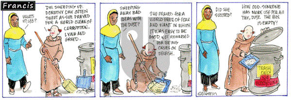 Francis on Monday November 11, 2024 Comic Strip