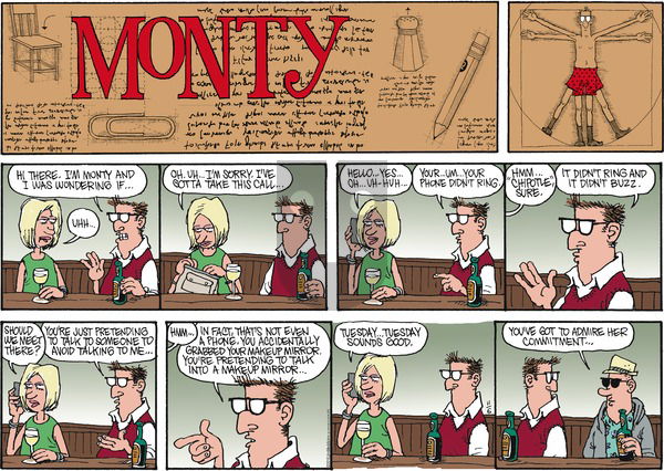 Monty on Sunday November 6, 2016 Comic Strip
