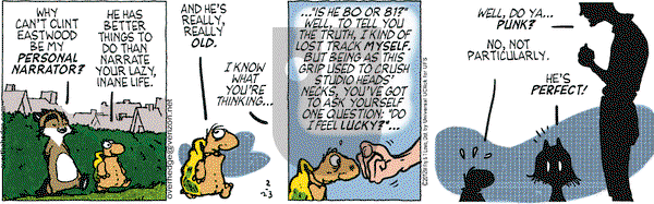 Over the Hedge on Thursday February 23, 2012 Comic Strip