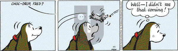 Fred Basset on Tuesday August 8, 2017 Comic Strip