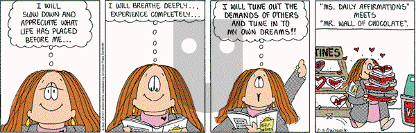 Cathy Classics on Monday February 5, 2001 Comic Strip