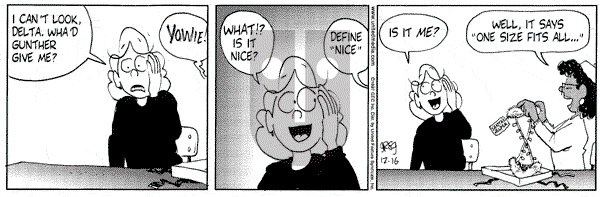 Luann on Tuesday December 16, 1997 Comic Strip