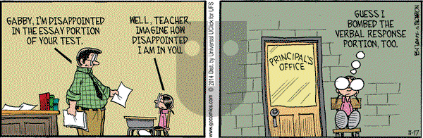 Grand Avenue on Monday November 17, 2014 Comic Strip