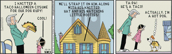 Grand Avenue on Tuesday October 14, 2025 Comic Strip