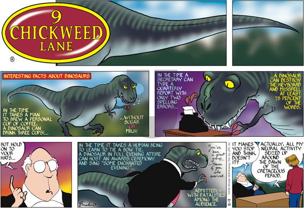 9 Chickweed Lane on Sunday December 12, 2010 Comic Strip