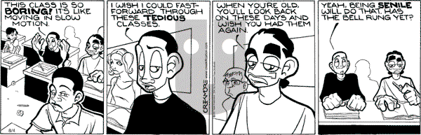 Maintaining on Saturday August 4, 2007 Comic Strip