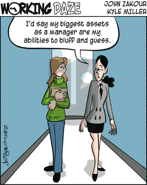 Working Daze on Monday December 22, 2003 Comic Strip