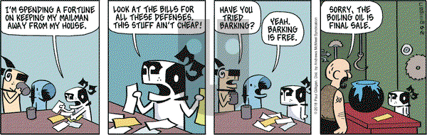Pooch Cafe on Friday February 9, 2018 Comic Strip
