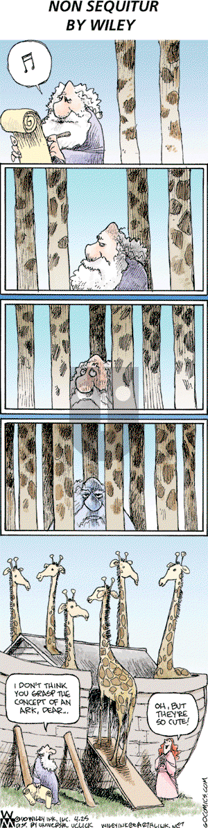 Non Sequitur on Sunday April 25, 2010 Comic Strip