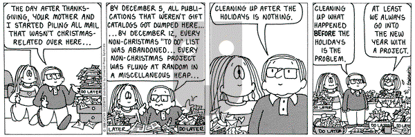 Cathy Classics on Thursday January 1, 1998 Comic Strip
