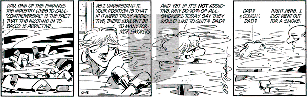 Doonesbury on Friday February 3, 1989 Comic Strip