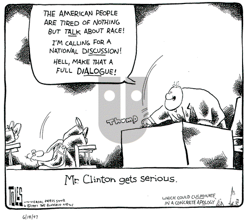 Tom Toles on Wednesday June 18, 1997 Comic Strip