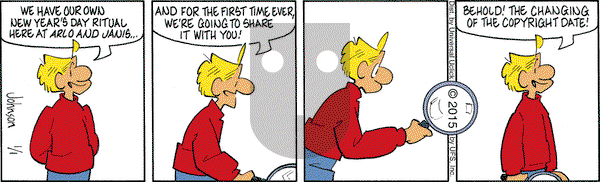 Arlo and Janis on Thursday January 1, 2015 Comic Strip