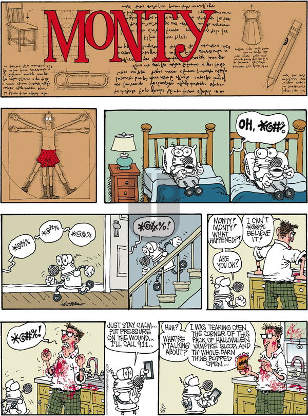 Monty on Sunday October 26, 2025 Comic Strip