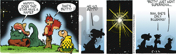Over the Hedge on Saturday May 22, 2021 Comic Strip