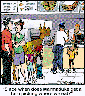 Marmaduke on Monday August 13, 2018 Comic Strip