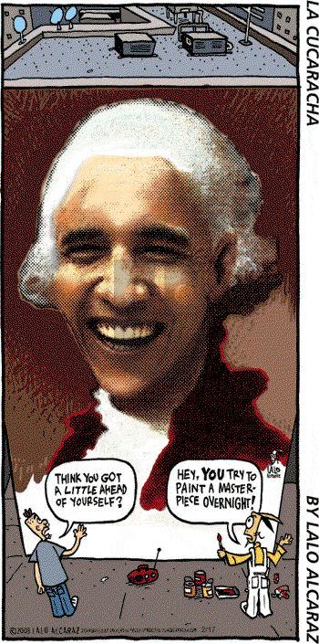 La Cucaracha - Sunday February 17, 2008 Comic Strip