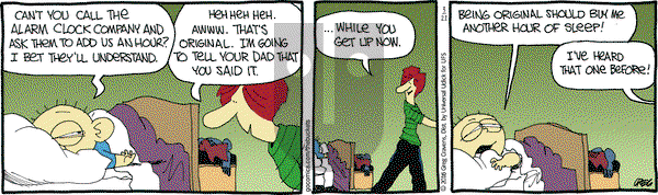 The Buckets on Monday March 21, 2016 Comic Strip