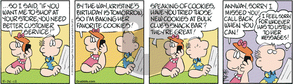 Drabble on Tuesday September 24, 2013 Comic Strip