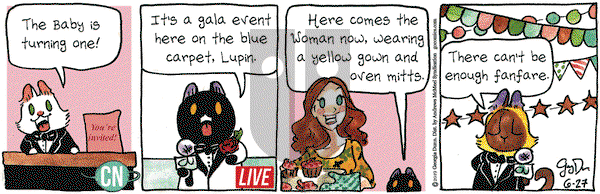 Breaking Cat News on Thursday June 27, 2019 Comic Strip
