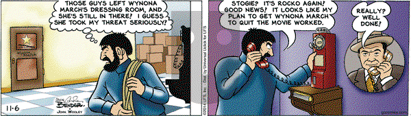 Alley Oop on Thursday November 6, 2014 Comic Strip