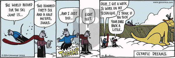 Overboard on Monday February 3, 2014 Comic Strip