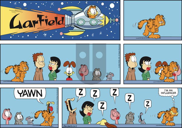 Garfield - Sunday September 17, 2023 Comic Strip