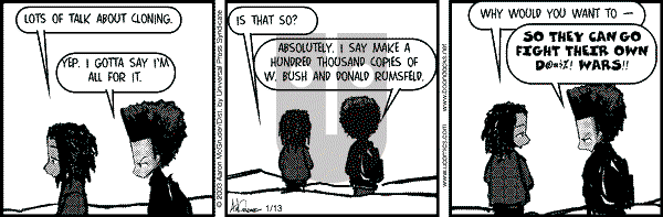 The Boondocks on Monday August 16, 2010 Comic Strip